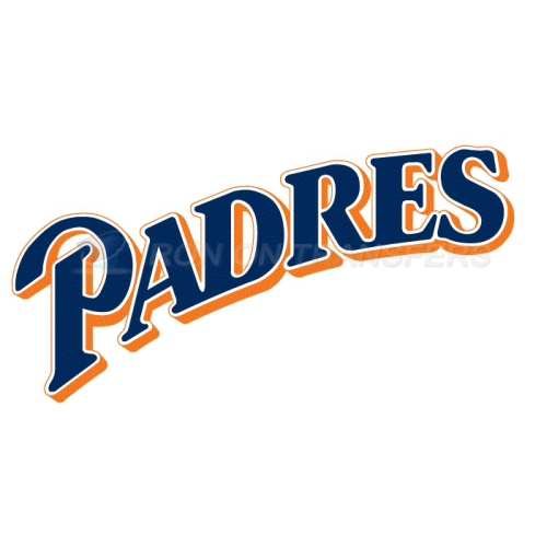 San Diego Padres Iron-on Stickers (Heat Transfers)NO.1866